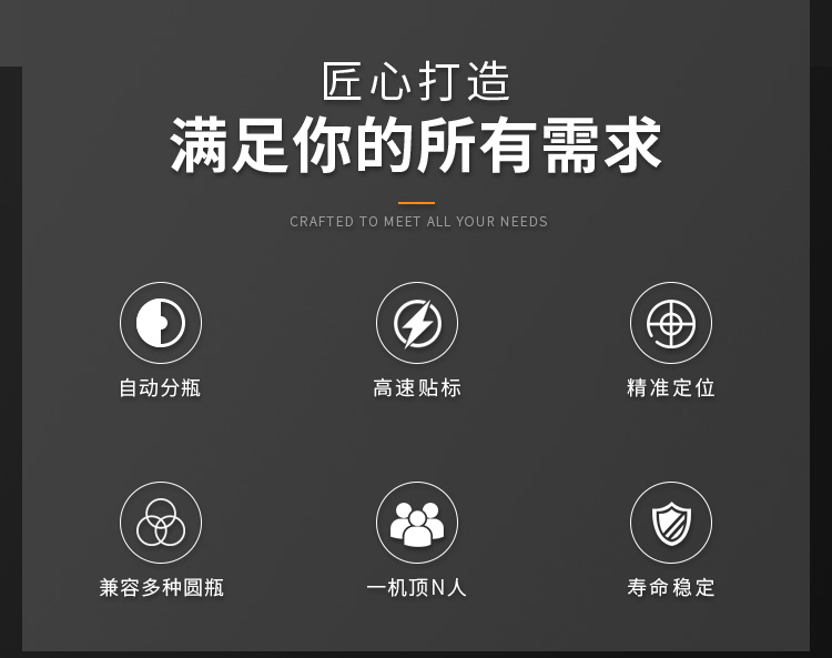 全自動立式定位圓瓶貼標機詳情圖2